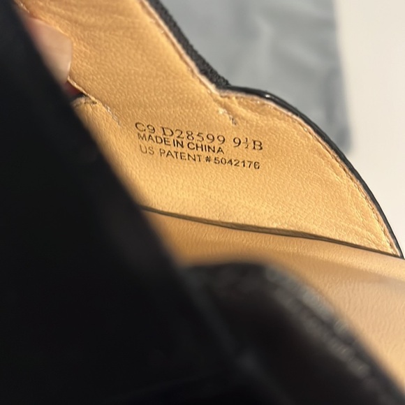 Cole Haan Air Lyric Slide Black Slip On 3” Block Heel Sandals 9.5 - Picture 6 of 9